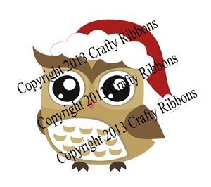 Christmas Owl - Digi 2
